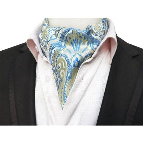 Mens Classy Ascot Stylish Cravat Neck Ties Wholesale