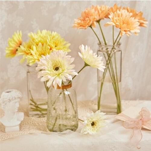 Daisy Artificial Flowers Home Living Room Decoration Fake Flowers Office Accessories Wedding Party Garden Decoration Outdoor