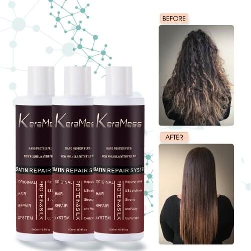 Ready Stock New Fashion keratin hair treatment products for curly hair Keratin for hair Free Shipping