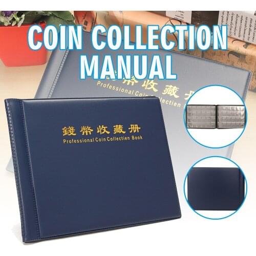 240 Coin Holder Album Mini Coin Collection Storage Album Collecting Money Penny Pockets Album Book Gift For Your Friends