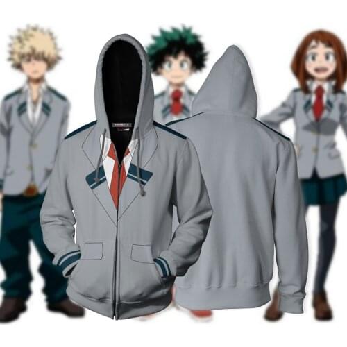 My Hero Academia Cosplay Ochaco Uraraka Anime Costumes Uniform Gym suit Men/women Adult Top Pants T-Shirt Wig Set