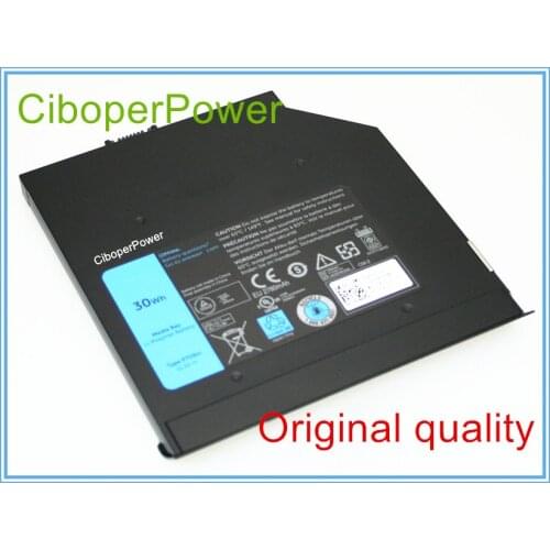 Original New Media Bay Battery For E6420 E6320 E6520 E5420 E5520 E6220 P7VRH CD-Room Battery 11.1V 30WH
