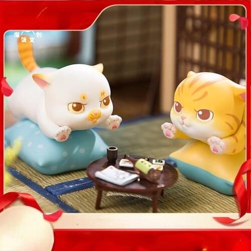 Original Flying Cat Series Blind Box Toy Doll Designated Style Cute Mao Anime Character Gift Free Shipping Surprise Doll