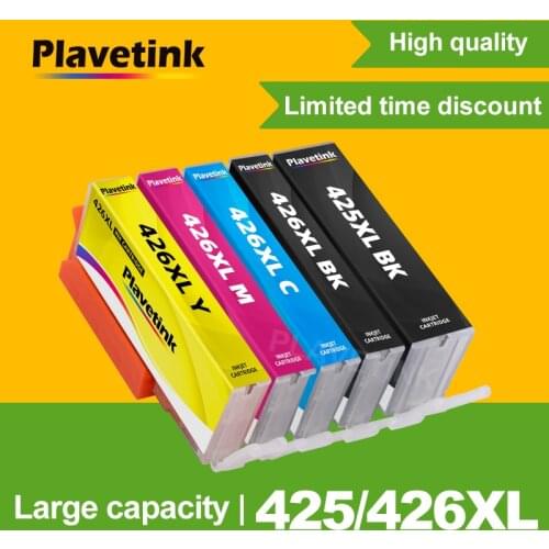 Plavetink PGI-425 ink cartridge PGI425 PGI 425 Compatible For Canon PIXMA IP4840 MG5240 MG5340 MG6140 MG6240 MG8140 Printer inkt