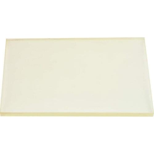 LMDZ 1Pcs Transparent Hole Punching Protection Plate 20x15cm Leather Craft Tools DIY Cutting Board Rubber Special Stamping Pad