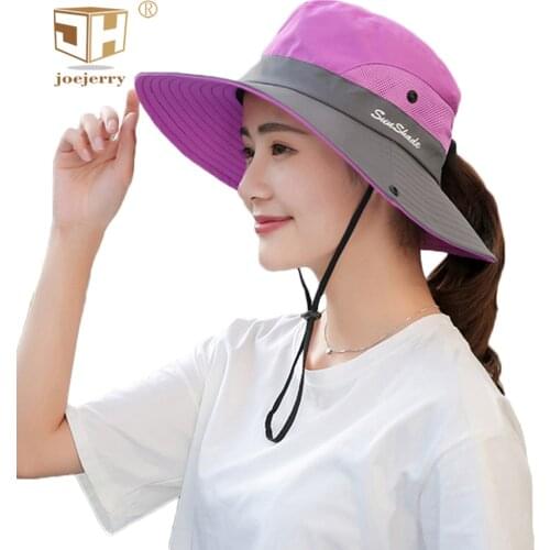 JOEJERRY Fisherman Hat Bucket Hat Men Women UV Sun Hat Summer Long Large Wide Brim Bob Hiking Outdoor