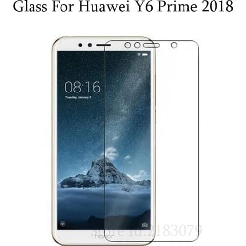 2PCS Tempered Glass For Huawei Y6 Prime 2018 Protective Film 9H Explosion-proof LCD Screen Protector For Huawei ATU-L31 ATU-L42