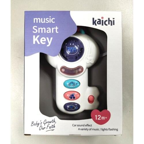 Free Shipping Funny baby toy smart key music toy for kid