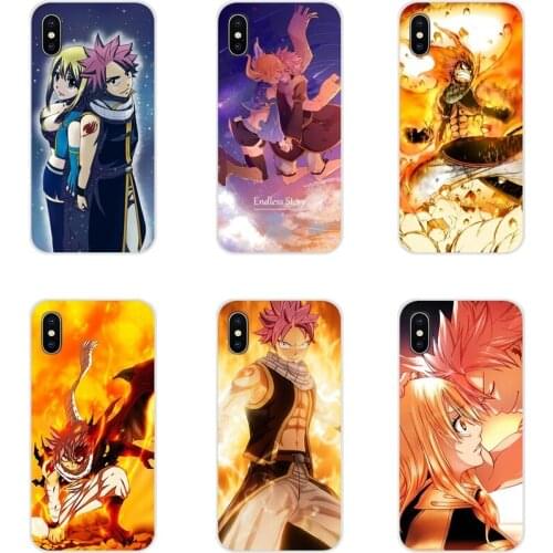 For Xiaomi Mi4 Mi5 Mi5S Mi6 Mi A1 A2 A3 5X 6X 8 CC 9 T Lite SE Pro Accessories Phone Shell Covers Anime Manga Fairy Tail