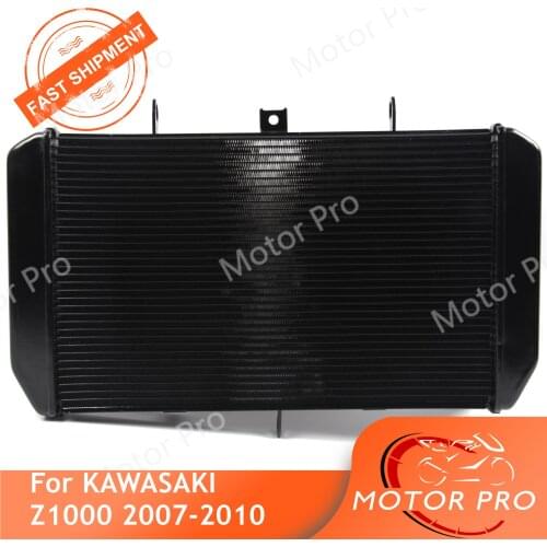 For Kawasaki Z1000 2007-2010 Aluminum Water Cooling Cooler Motorcycle Accessories Z 1000 2007 2008 2009 2010