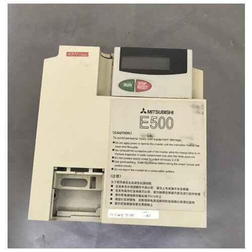 FR-E540-0.75K-EC 0.75KW 380V inverter , used in good condition . 80% appearance new , good working , free shipping
