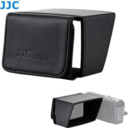 JJC Camera 3" LCD Screen Hood for Canon EOS M50 RP R 90D 80D 70D 6D Mark II Rebel T8i T7i T6i T6s SL3 SL2 Sony ZV-1 ZV1 Fuji XT4