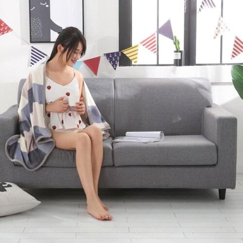 Coral Fleece Blanket Printed Thick Sofa Blanket Warm Winter Blankets Quilt For Bedroom Soft Bedspread For Kids Home Textile