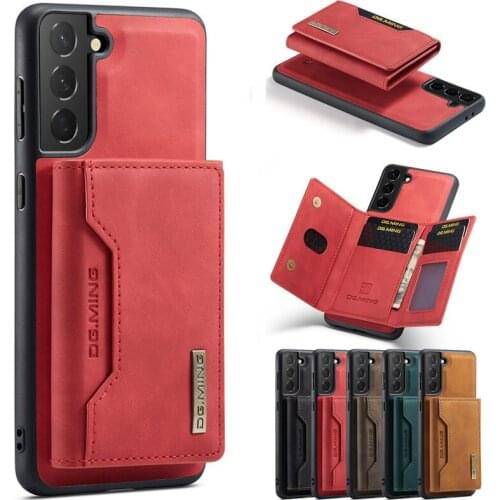 Luxury Flip Leather Case For Samsung A22 A12 A52 A72 Wallet Magnetic Cover For Galaxy S20 S21 FE Note 20 Phone Etui Hoesje Coque