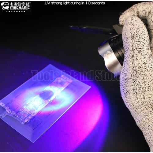 MECHANIC Industrial UV UV Green oil curing lamp Multifunctional ultraviolet lamp Preheating maintenance of motherboard chip
