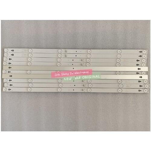 New 10pcs/set 6LED(6V) 560mm LED Backlight Strip for L32P1A 4C-LB3206-HR03J HR01J 32D2900 32HR330M06A5 V5