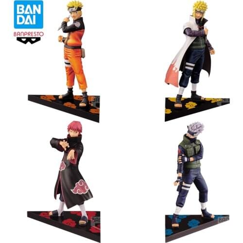 Glasses Factory DXF Naruto Shippuden First Naruto Kakashi Sasori Namikaze Minato Scenery Figure Model