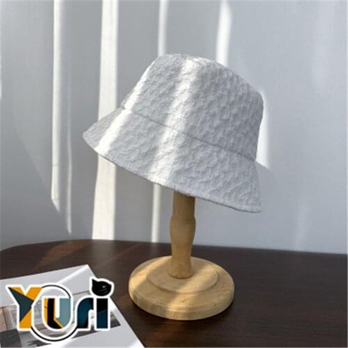 Yuri bucket hat women all-match Cute Gril Summer sunshade Cap cute Accessories cosplay lovely creative cos Gift NEW hot C