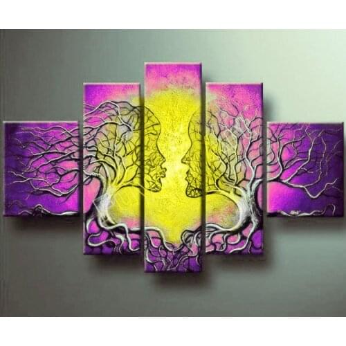 Hand painted Abstract Oil Painting living room decoration painting/Free shipping