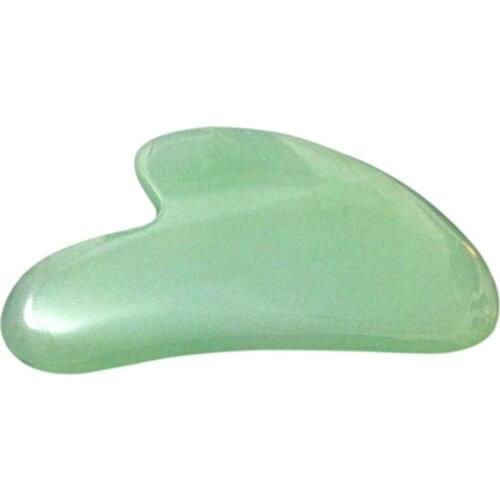 Jade Stone Guasha Board Scraping Massager Tools for Face Body Facial Massage SPA Acupuncture Therapy Trigger Point C1FF