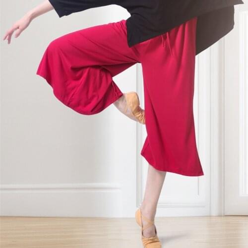 Women Dance Loose Pants Ballet Practice Pants Yoga Jogging Adults Gym Exercise Trousers