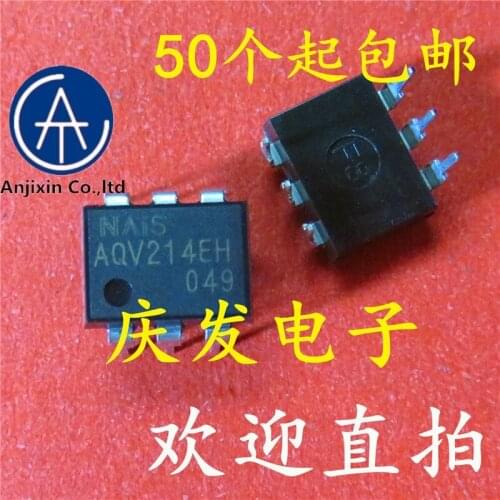 10pcs 100% orginal new real stock AQV214 AQV214EH DIP6