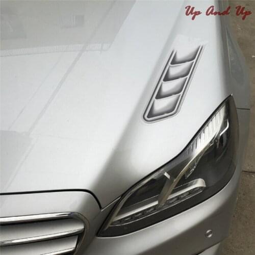 2pcs/lot Waterproof Shark Gills Car Styling 3D Simulation Vent Air Flow Fender Chrome Glue Sticker Decal Car Decoration