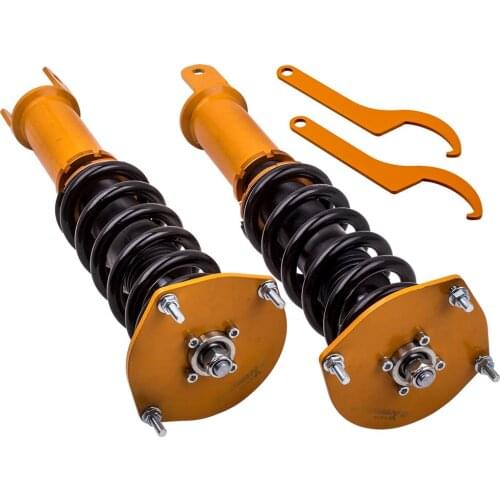 2x Front Suspension Air Spring to Coil Spring Conversion Kit For Mark VIII 1993 1994 1995 1996 1997 1998