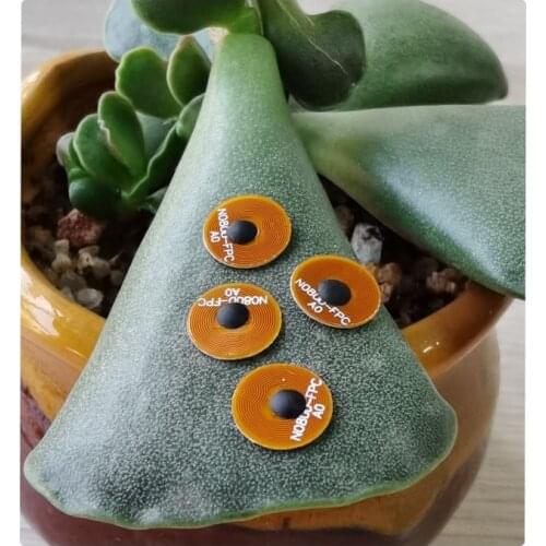 500Pcs 8MM Mini Bluetooth Pairing RFID NFC Electronic Tag FPC Flexible High Frequency NFC 213 chip Mini Asset Tag