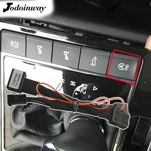 Car Starter Start Stop Disabler For Skoda Kodiaq Automatic Closure Device Engine Start-Stop Push Switch Accessories
