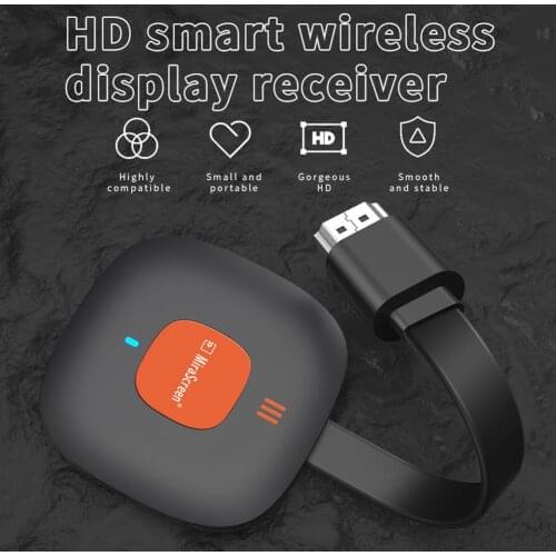 Wireless Display Dongle Portable HDMI Display Receiver Screen Mirroring Device Home Audio And Video Equipment
