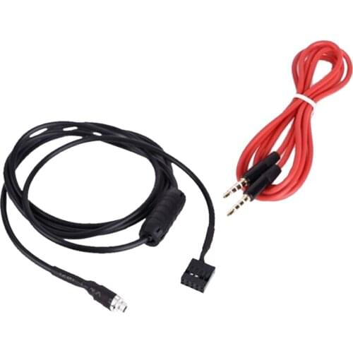 For BMW E46 98-06 Year 3.5Mm Jack Female AUX Cable Female Socket