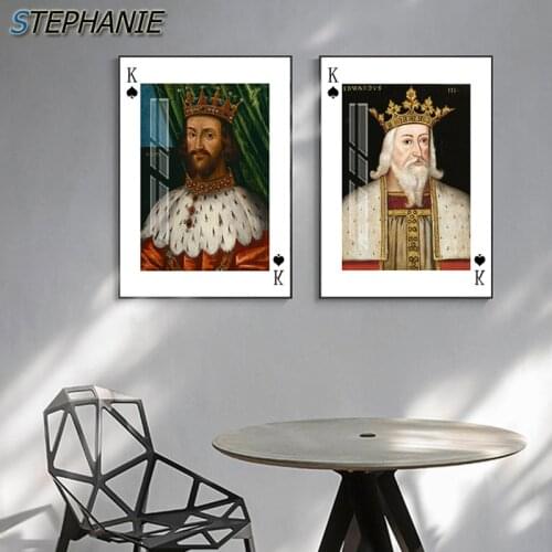 Modern Retro Letters K and Q Canvas Art Abstract Fashion Poster and Print Wall Picture for Living Room Kitchen Home Decoration