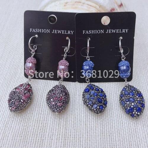 Classic luxury long simple earrings with stylish and stylish earrings