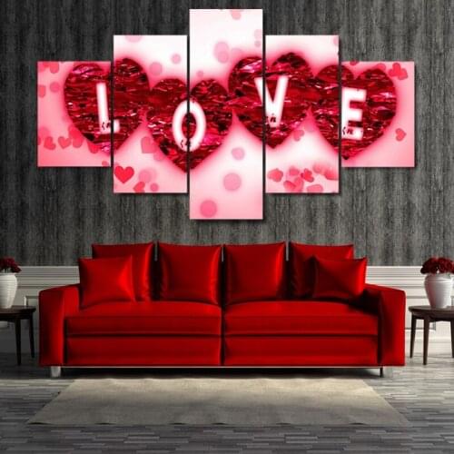 Magic diy diamond diamond mosaic painting cross stitch embroidery handmade hand sets of 5d diamond rose love heart 5 pieces