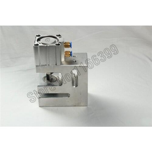 Pneumatic plastic bag punching tool set