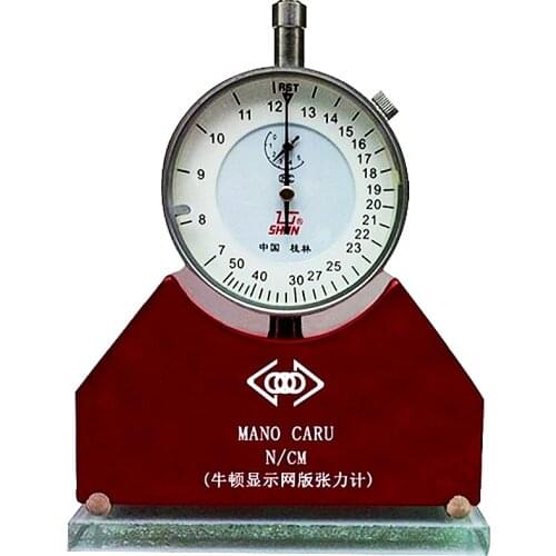 Professional 8-50N Steel Mesh Tension Meter Newton Pressure Tester Mechanical Tension Gauge Tensometer for Silk Screen Printing