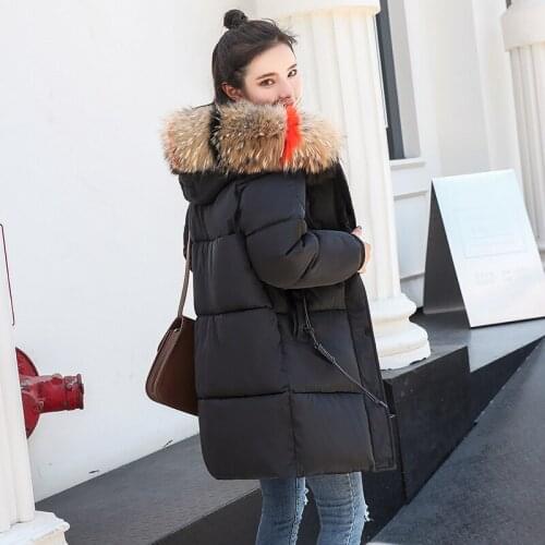 Parka Winter Womens Jacket Down Cotton Long Korean Coat Padded Jackets for Women Large Size Parkas Mujer 2020 KJ694