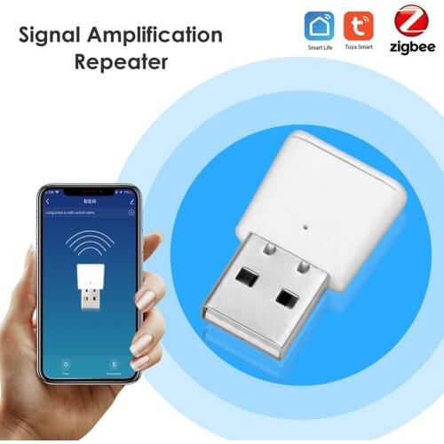 Portable USB Signal Repeater Universal Wireless Smart Amplifier WiFi Router Booster Extender for Tuya Zigbee