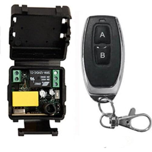 AC220V 10A 1CH 1 Channel RF 433MHz Wireless Remote Control Light Switch 10A Relay Output Radio Receiver Module + Transmiter