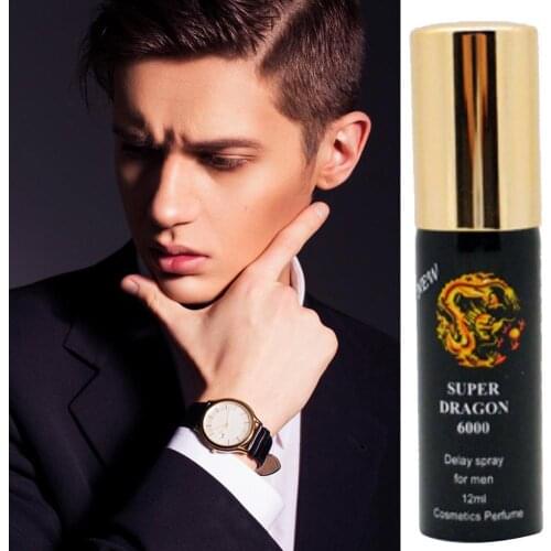 12Ml Super Dragon Male 6000 Delay Spray Local Penis Profession Lubricant Time Cream Extension Thickening T1J6