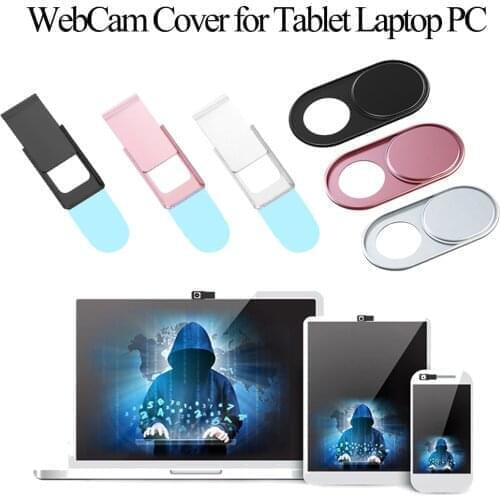 Universal Metal Webcam Cover For Laptop Tablet Phone Ultra Thin Shutter Sticker Camera Slider Shutter Privacy Protect Sticker