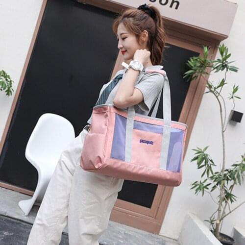 Breathable Pet Cat Carrier Backpack Travel Cats Handbag Small Dogs Carrying Bag for Kitten Puppy Space Portable Pet Products