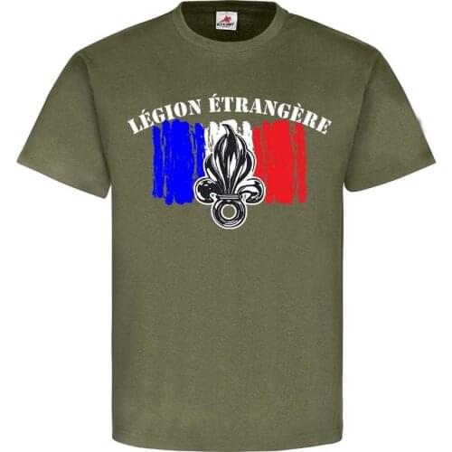 2019 Summer brand clothing Legion foreigner Veteran legio patria nostra Fremdenlegion Frankreich Novelty T Shirt