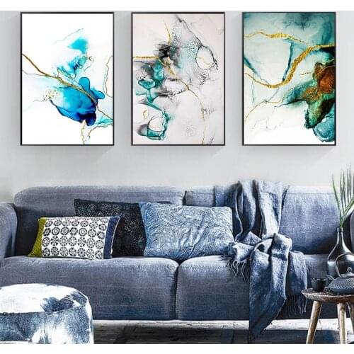 Abstract Colorful Luxury Poster Canvas Painting Modern Minimalist Picture Home Decor Wall Art Nordic Print for Living Room Decor
