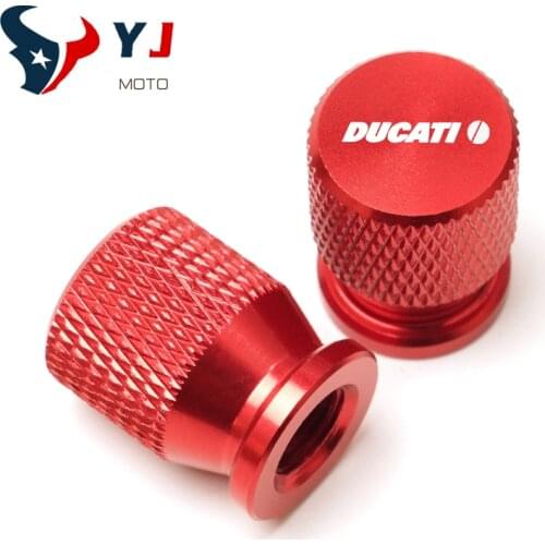 Motorcycle CNC Aluminum Tyre Valve Air Port Cover Cap Accessories For Ducati Monster 821 696 795 797 2013-2018 2019 2020 2021