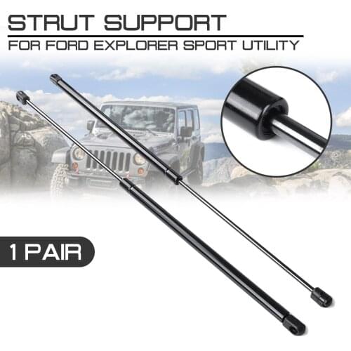 Car Interior Rear Window Glass Gas Spring Shock Lift Struts Support Rod Arm Bar For Jeep Wrangler TJ Sport Utility 1997-2006