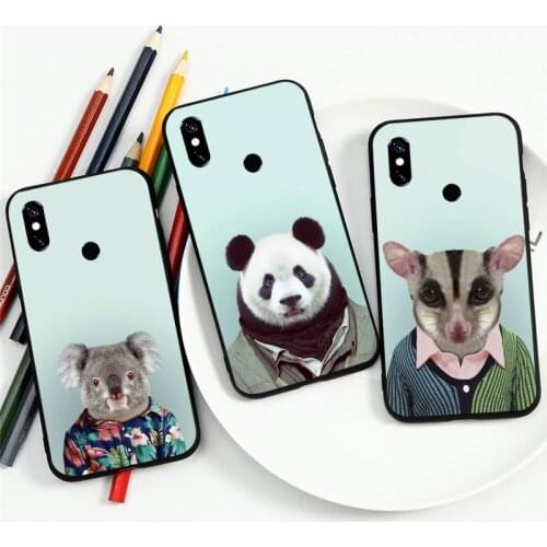 Koala Bear animal Lion giraffe Phone Case For Xiaomi Redmi 7 8 9t a3 9se k20 mi8 max3 lite 9 note 9s 10 pro