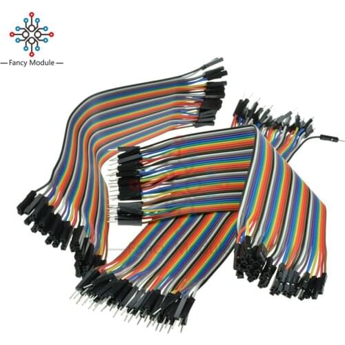 Dupont line 120pcs 20cm male to male + male to female and female to female jumper wire Dupont cable for Arduino