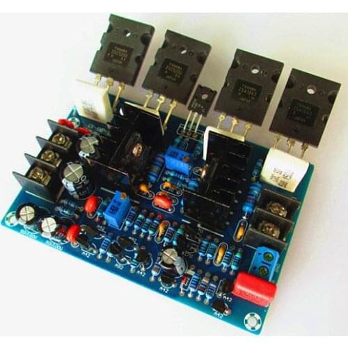 DC double 18-50V 150W 2SC5200 2SA1943 Separate tube Mono amplifier board